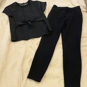 Business top and trouser set